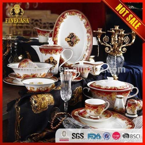 Luxury Fine Bone China Ceramic Toothpick Holder of Dream Wedding